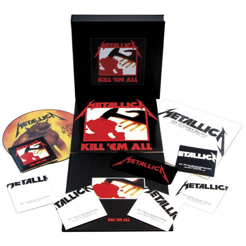 Kill 'Em All (Ltd.Remastered Deluxe Boxset) von Metallica - Boxset jetzt im Bravado Store