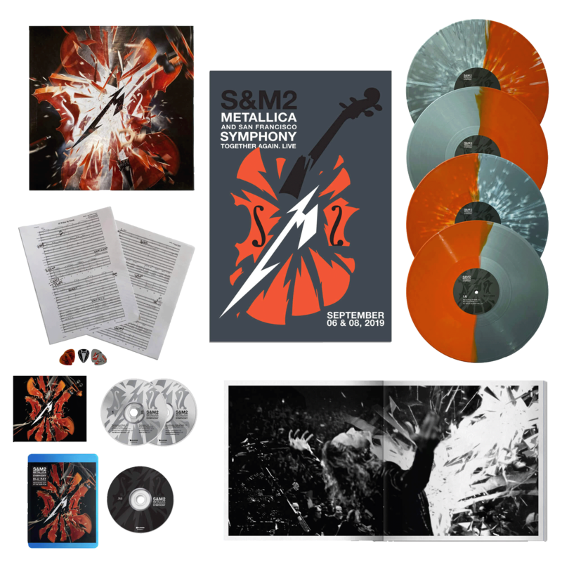 S&M2 (Ltd. Deluxe Box - 4LPs, BluRay & more) von Metallica - Box jetzt im Bravado Store