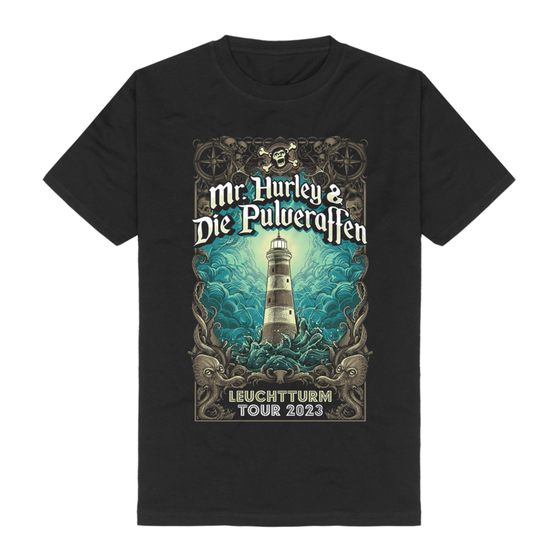 Leuchtturm Tour 2023 von Mr. Hurley & Die Pulveraffen - T-Shirt jetzt im Bravado Store