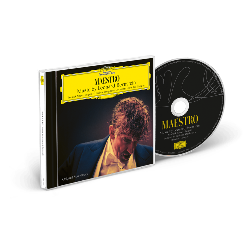 Maestro: Music by Leonard Bernstein (OST) von Yannick-Nézet-Séguin, Bradley Cooper, London Symphony Orchestra - CD jetzt im Bravado Store
