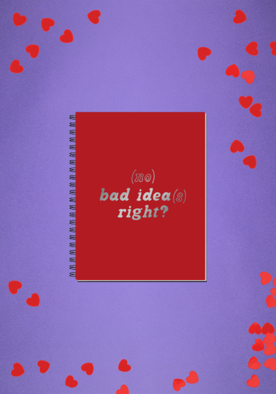 (no) bad idea(s) right? von Olivia Rodrigo - Notizbuch jetzt im Bravado Store