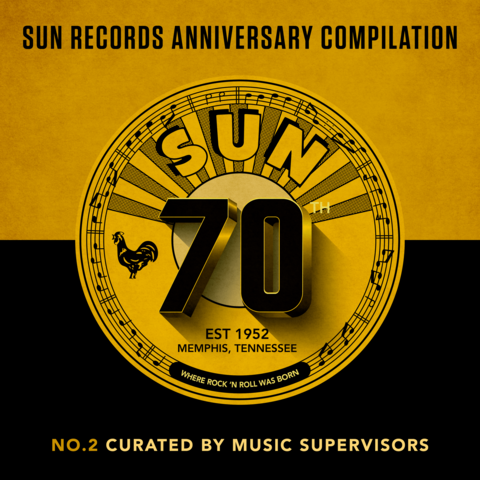 Sun Records' 70th Anniversary Compilation (Vol. 2 / Curated by Music Supervisors) von Various Artists - 1LP black jetzt im Bravado Store