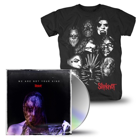 We Are Not Your Kind Group Photo (Ltd. CD + T-Shirt Bundle) von Slipknot - CD Bundle jetzt im Bravado Store