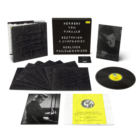 Beethoven 9 Symphonies (Superdeluxe Vinyl Art Edition) von Herbert von Karajan & Gregor Hildebrandt - LP jetzt im Bravado Store