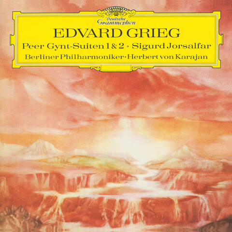 Grieg: Peer Gynt Suiten 1 & 2 (Sigurd Jorsalfar) von Herbert von Karajan & Die Berliner Philharmoniker - LP jetzt im Bravado Store