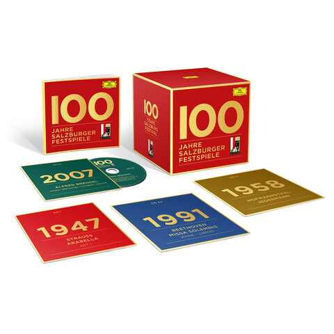 100 Jahre Salzburger Festspiele (Ltd. Boxset) von Böhm, Karajan, Bernstein - Boxset jetzt im Bravado Store