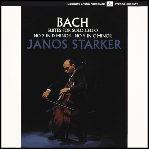 Bach Suites 2 & 5 von János Starker - Mercury Living Presence Half Speed LP jetzt im Bravado Store