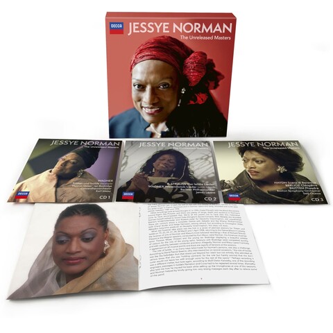 The Unreleased Masters von Jessye Norman - 3CD Box jetzt im Bravado Store