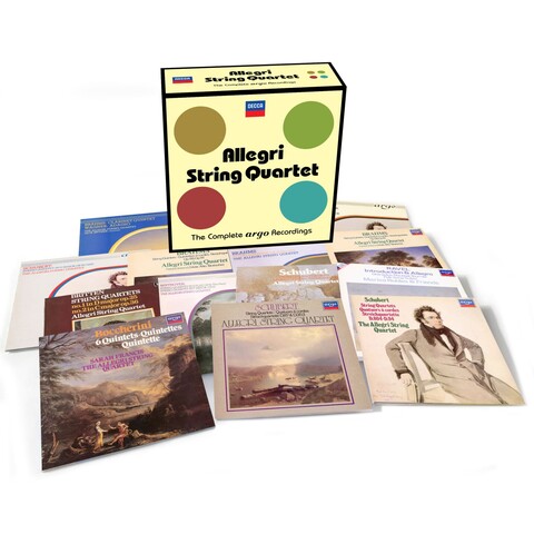 Allegri String Quartet The Complete Argo Recordings von Allegri String Quartet - 13 CD Boxset jetzt im Bravado Store