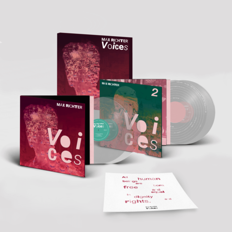 Voices 1&2 (Ltd. Clear 4LP Boxset) von Max Richter - Boxset jetzt im Bravado Store