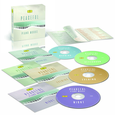 Peaceful Piano Moods von Various Artists - 4CD Boxset jetzt im Bravado Store
