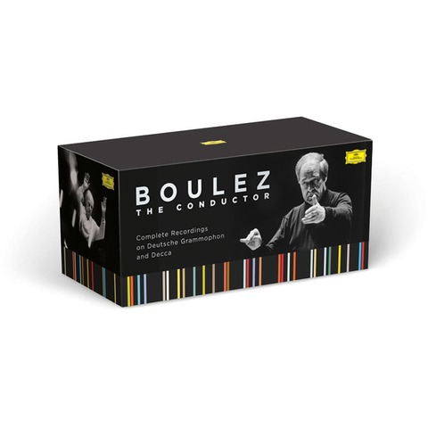 Boulez, The Conductor: Complete Recordings On DG And Decca von Pierre Boulez - Boxset (84 CD´s + 4 BluRay) jetzt im Bravado Store