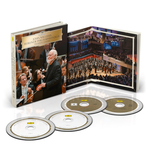 The Berlin Concert von John Williams / Berliner Philharmoniker - Ltd Digipack 2CD + 2 BluRay jetzt im Bravado Store