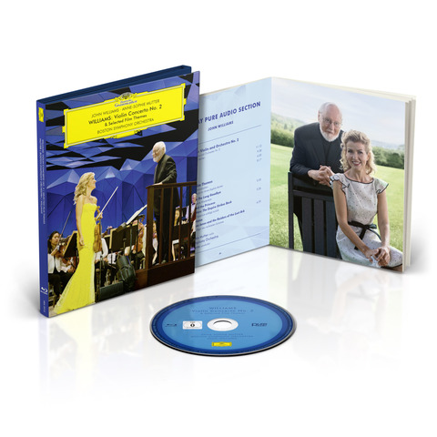 Violin Concerto No.2 & Selected Film Themes von John Williams / Anne-Sophie Mutter / Boston Symphony Orchestra - BluRay Video + Pure Audio jetzt im Bravado Store