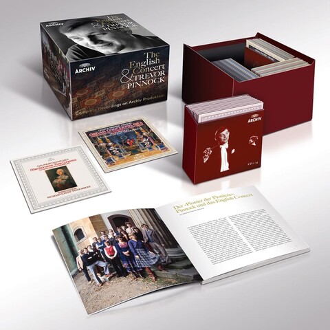 Complete Recordings on Archiv Produktion von Trevor Pinnock & The English Concert - Limitiertes Boxset (99 CD & 1 DVD) jetzt im Bravado Store