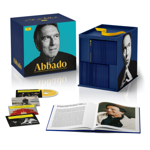 Claudio Abbado: The Complete Recordings On Deutsche Grammophon & Decca von Claudio Abbado - Limitierte 257-CD + 8-DVD Edition jetzt im Bravado Store