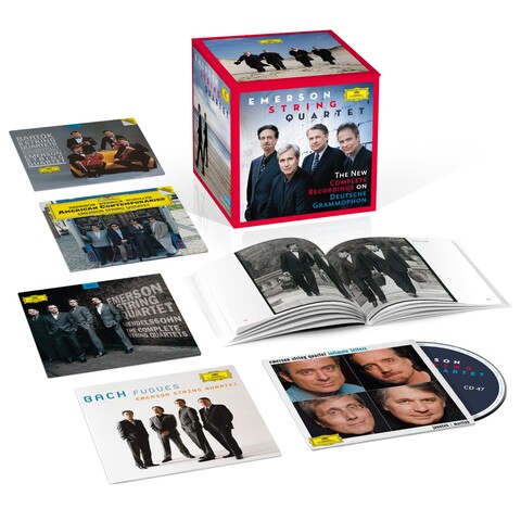 Complete Recordings on Deutsche Grammophon von Emerson String Quartet - 55 CD-Box jetzt im Bravado Store