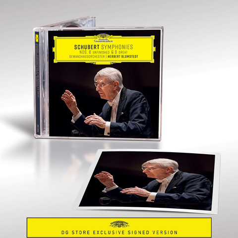 Symphonies Nos. 8 & 9 von Herbert Blomstedt & Gewandhausorchester - 2CD + Signierte Art Card jetzt im Bravado Store