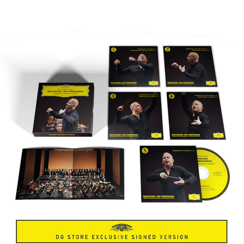 Beethoven: The Symphonies von Nezet-Seguin,Yannick/Chamber Orchestra of Europe - 5CD + Signierte Art Card jetzt im Bravado Store