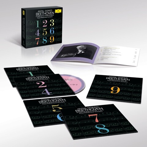 Beethoven  Complete Symphonies von Antal Doráti - 5 CD-Box jetzt im Bravado Store