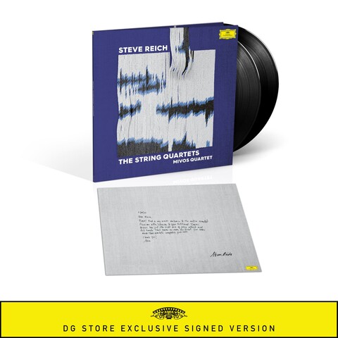 The String Quartets von Steve Reich - 2 Vinyl + signierte Art Card jetzt im Bravado Store