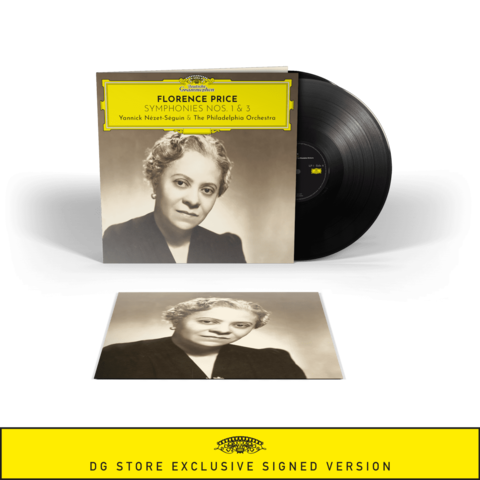 Florence Price – Symphonies 1 & 3 von Yannick Nézet-Séguin & Philadelphia Orchestra - 2 Vinyl + Signierte Art Card jetzt im Bravado Store