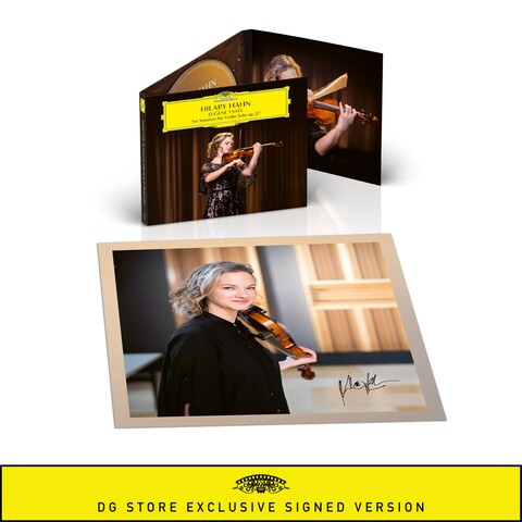Eugène Ysaÿe: Six Sonatas for Violin Solo op. 27 von Hilary Hahn - Limitierte CD Digipack + signierte Art Card jetzt im Bravado Store