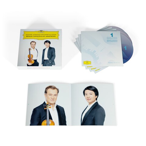 Sonatas for Piano & Violin von Renaud Capuçon & Kit Armstrong - 4 CD Capbox jetzt im Bravado Store
