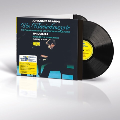 Brahms: Piano Concertos No. 1 & 2 von Emil Gilels, Eugen Jochum, Berliner Philharmoniker - Original Source 2 Vinyl jetzt im Bravado Store