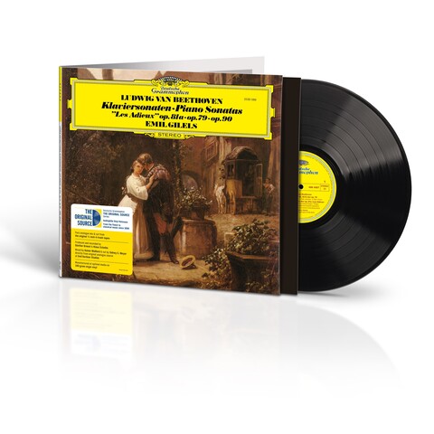 Ludwig van Beethoven: Piano Sonatas Nos. 25, 26 (« Les Adieux ») & 27 von Emil Gilels - Original Source Vinyl jetzt im Bravado Store
