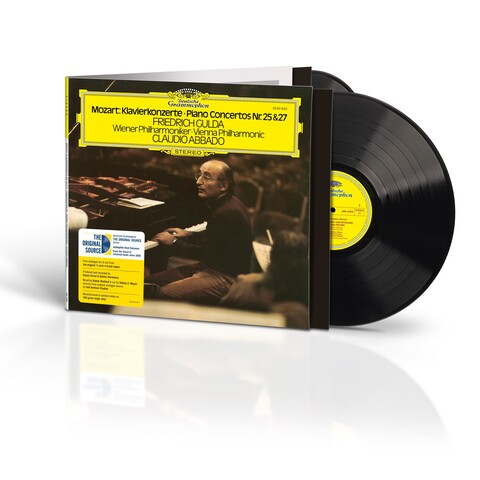 Mozart: Piano Concertos Nos. 25 & 27 von Friedrich Gulda, Claudio Abbado & Wiener Philharmoniker - Original Source 2 Vinyl jetzt im Bravado Store