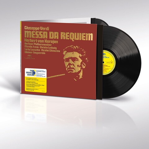 Verdi: Messa da Requiem von Herbert von Karajan & Die Berliner Philharmoniker - Original Source 2 Vinyl jetzt im Bravado Store