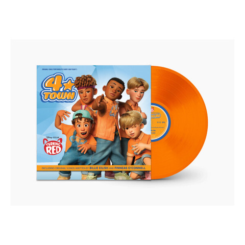 4*TOWN (3 Songs From Turning Red) von Disney - Orange Vinyl Single jetzt im Bravado Store