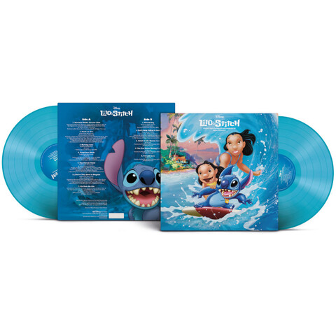 Lilo & Stitch (20th Anniversary) von Various Artists - Curacao Transparent Vinyl LP jetzt im Bravado Store