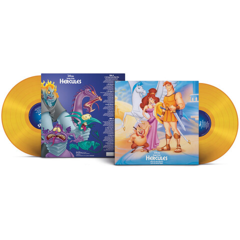 Songs From Hercules (25th Anniversary) von Various Artists - Orange Transparent Vinyl LP jetzt im Bravado Store