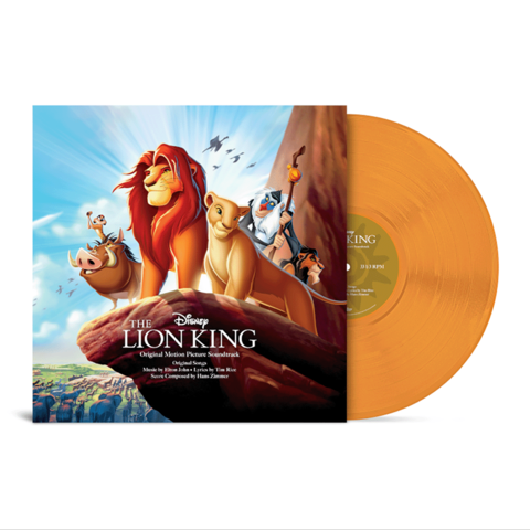The Lion King (Der König der Löwen) von Disney / O.S.T. - 1LP Coloured Vinyl (Orange) jetzt im Bravado Store