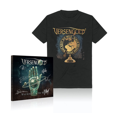 Was kost die Welt (signierte CD + T-Shirt) von Versengold - CD + T-Shirt jetzt im Bravado Store