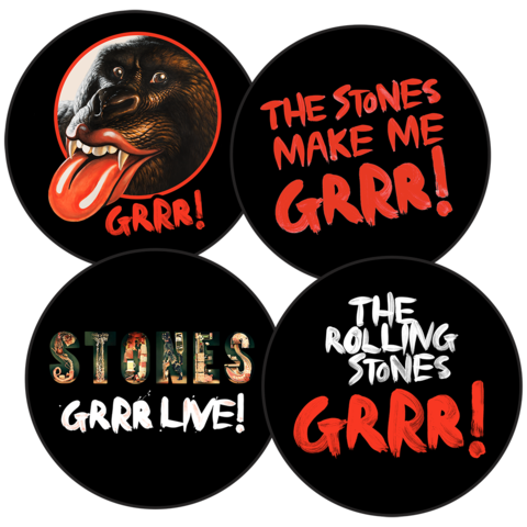 Stones "GRRR!" Live von The Rolling Stones - Untersetzer jetzt im Bravado Store