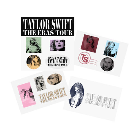 Taylor Swift The Eras Tour Luggage Stickers von Taylor Swift - Aufkleber jetzt im Bravado Store