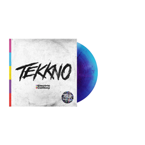 TEKKNO - Tour Edition von Electric Callboy - Ltd. Transparent Light Blue Lilac Marbled Vinyl jetzt im Bravado Store