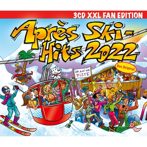 Apres Ski Hits 2022 von Various Artists - XXL Fan Edition 3CD jetzt im Bravado Store