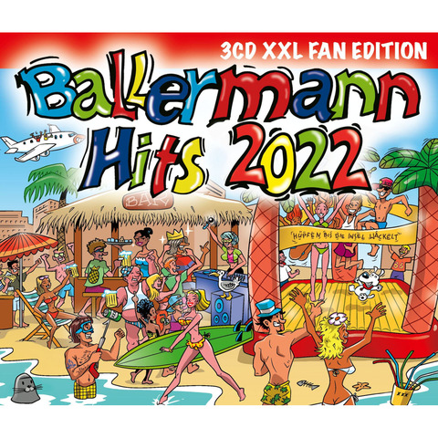 Ballermann Hits 2022 von Various Artists - XXL Fan Edition (3CD) jetzt im Bravado Store