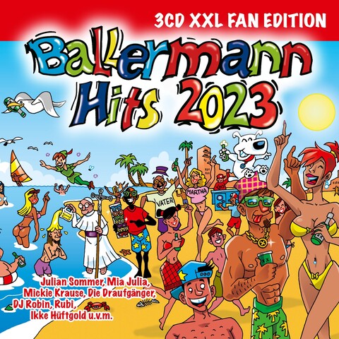 Ballermann Hits 2023 (XXL Fan Edition) von Various Artists - 3CD jetzt im Bravado Store