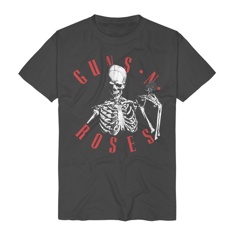 Skull Holding Rose von Guns N' Roses - T-Shirt jetzt im Bravado Store