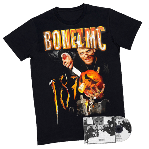 Angeklagt (Single + Halloween T-Shirt) von Bonez MC - CD + T-Shirt jetzt im Bravado Store