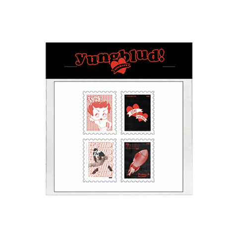 Stay Weird Holiday Stamps von Yungblud - Briefmarken jetzt im Bravado Store