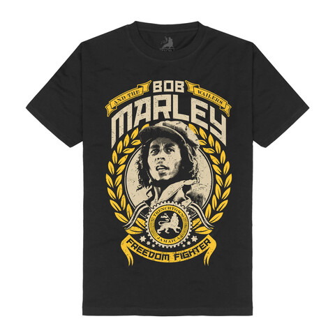 Freedom Fighter von Bob Marley - T-Shirt jetzt im Bravado Store