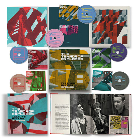 The Culture Bunker von The Teardrop Explodes - Exclusive Limited 6CD BOX jetzt im Bravado Store