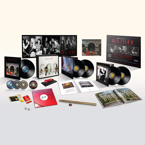 Moving Pictures (40th Anniversary) von Rush - Limited Super Deluxe Boxset jetzt im Bravado Store