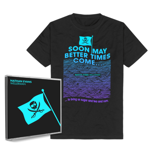 Wellerman (Sea Shanty) - CD + T-Shirt von Nathan Evans - CD Single + T-Shirt jetzt im Bravado Store